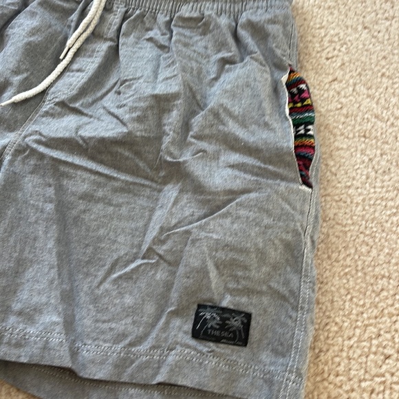 The Sea Grey Hawaiian Shorts - Picture 2 of 4
